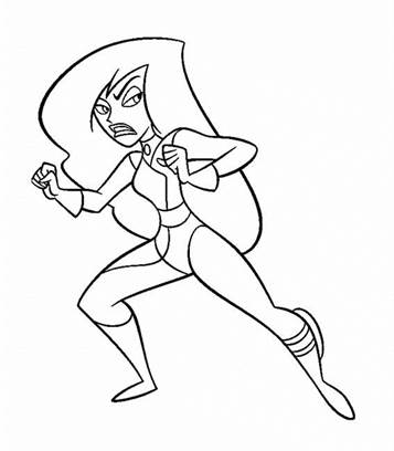 Kids-n-fun.com | 10 coloring pages of Kim Possible